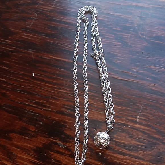 Go plated Sarah Co with round ball costume jewelry necklace - Picture 5 of 6